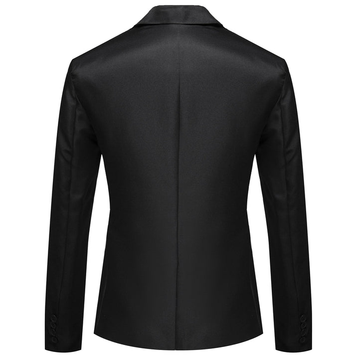 Herren modischer und eleganter Anzugjacke mit satiniertem Finish Echoarchiv