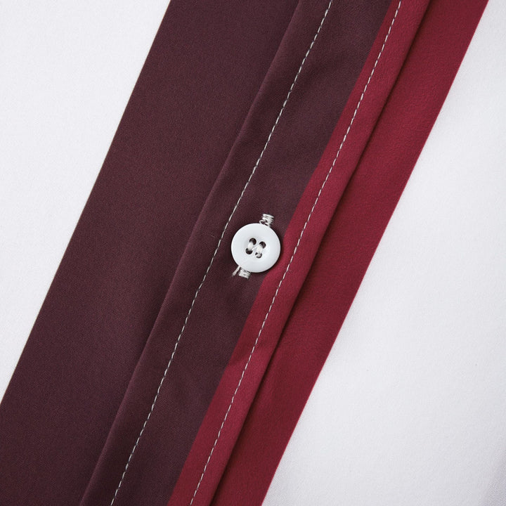 Herren Langarmhemd mit modernem Streifen-Design und komfortabler Passform Echoarchiv