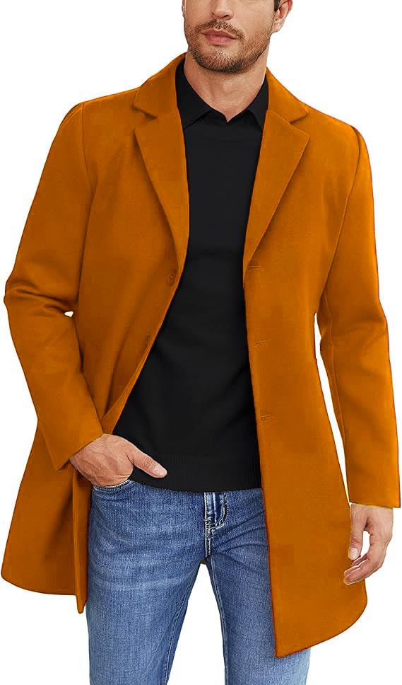 Herren eleganter Mantel Echoarchiv