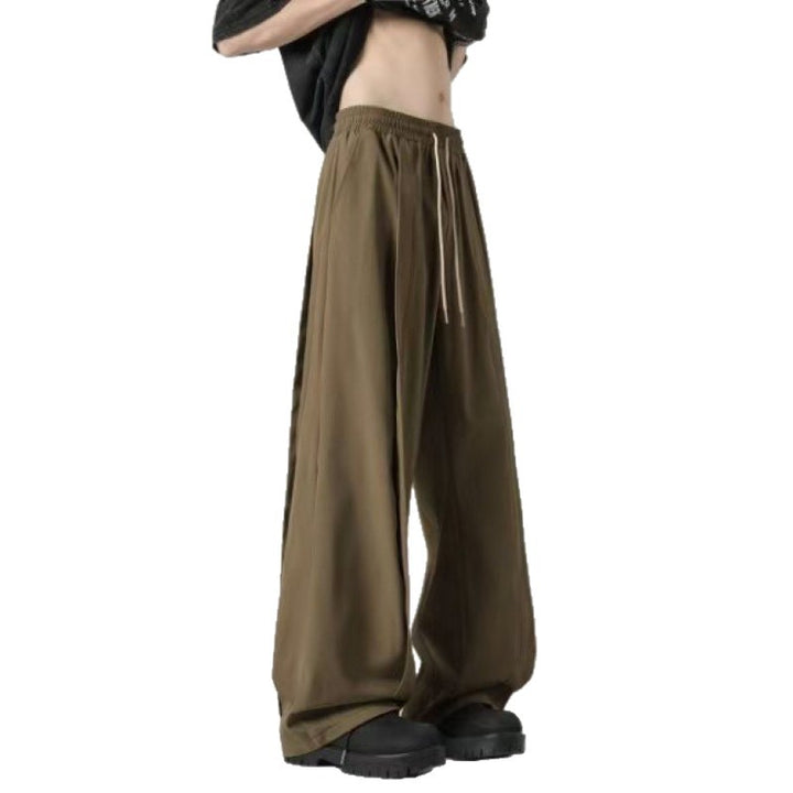 Herren elegante Freizeithose im stilvollem Schnitt mit elastischem Bund Echoarchiv