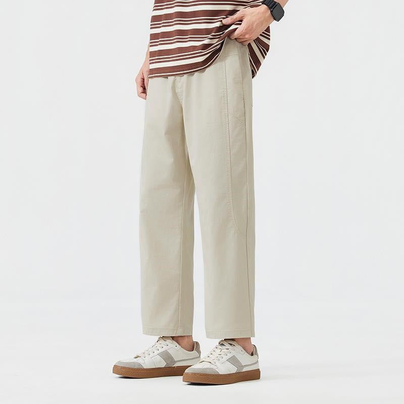 Herren Legere Relaxed Fit Stoffhose Echo Archiv