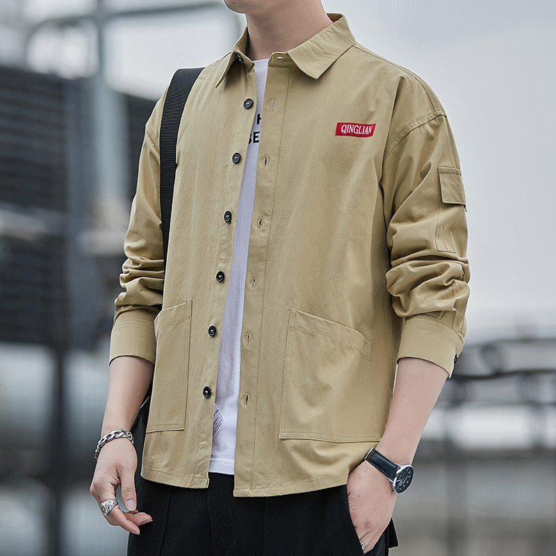 Herren modische Utility-Jacke mit großzügigen Taschen Echoarchiv