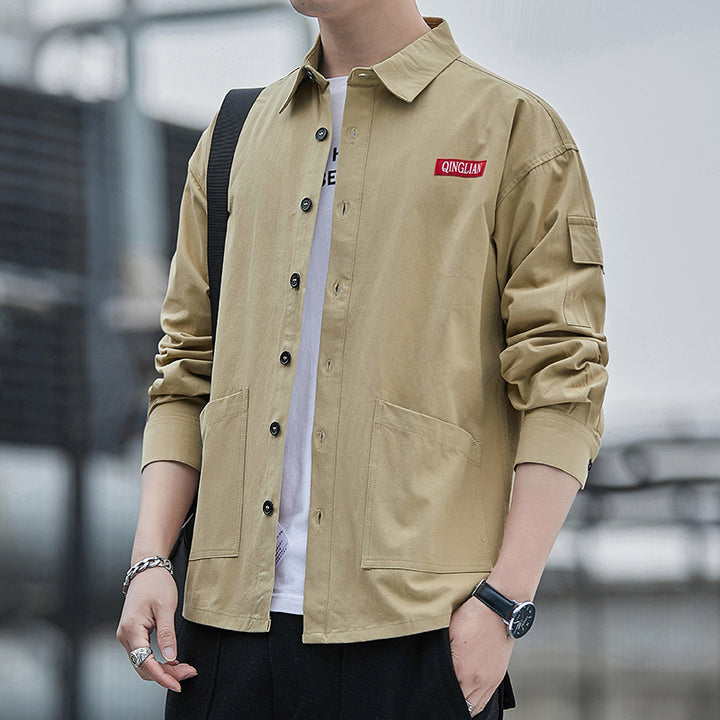 Herren modische Utility-Jacke mit großzügigen Taschen Echoarchiv