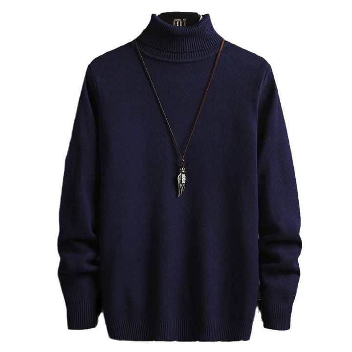 Herren bequemer Rollkragenpullover Echoarchiv