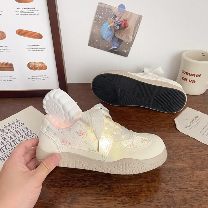 Damen Sneaker mit floralen Applikationen Echo Archiv