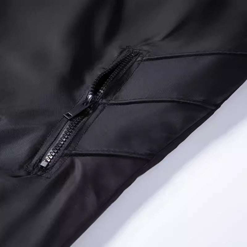 Herren vielseitige Kunstlederjacke Echoarchiv