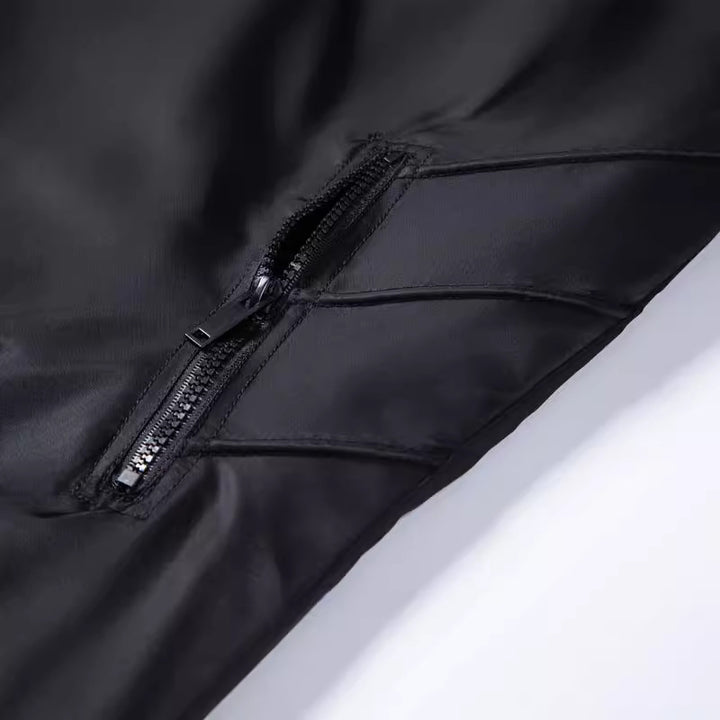 Herren vielseitige Kunstlederjacke Echoarchiv
