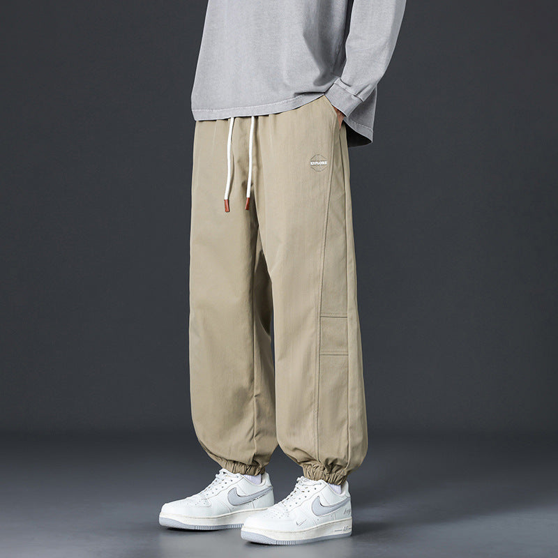 Herren Lässige und stylische Weite Cargo-Hose