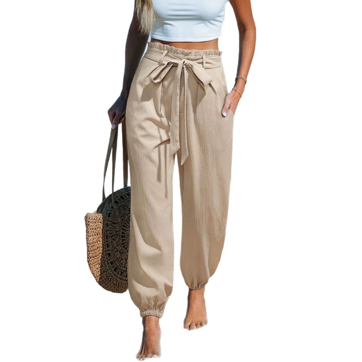 Damen Weite, lässige Strandhose Echo Archiv