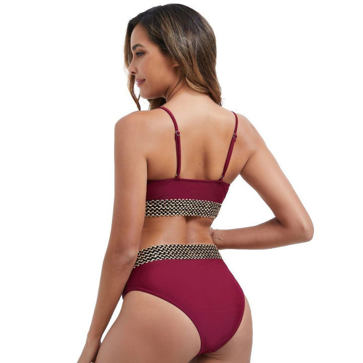 Damen Bikiniset mit kreativem Bund Echo Archiv