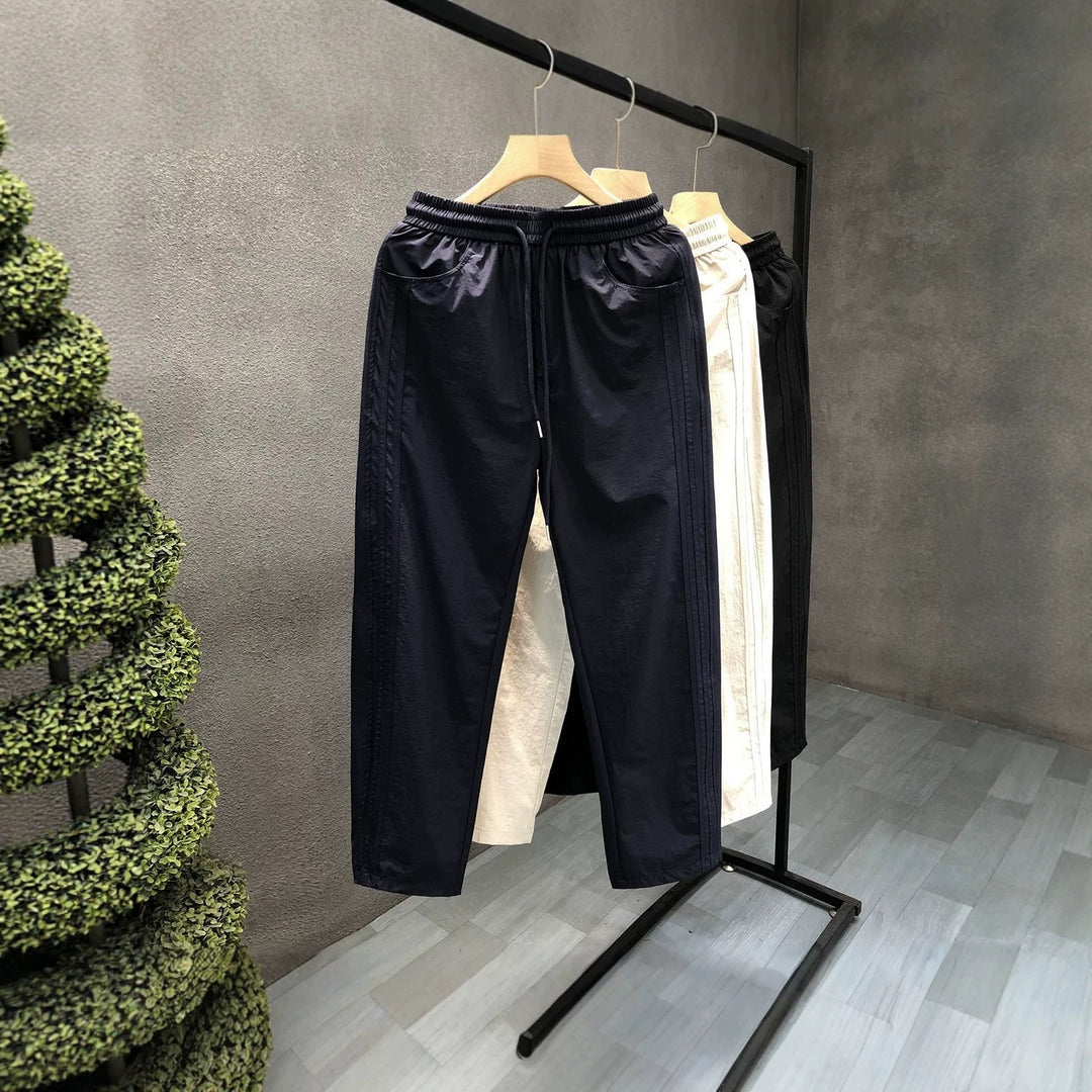 Herren Sportliche Freizeit-Hose mit elastischem Bund Echoarchiv