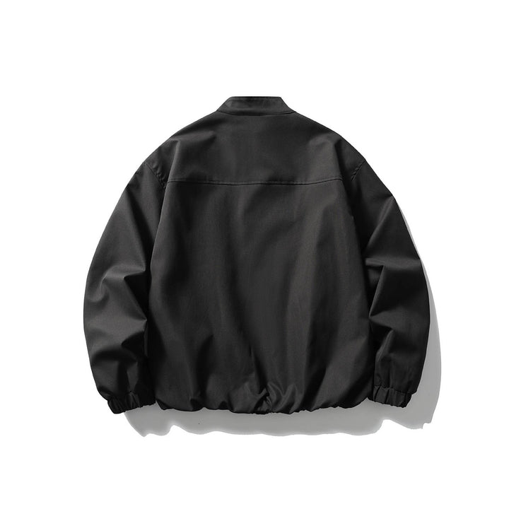 Herren Leichte Utility-Bomberjacke mit Stehkragen Echoarchiv