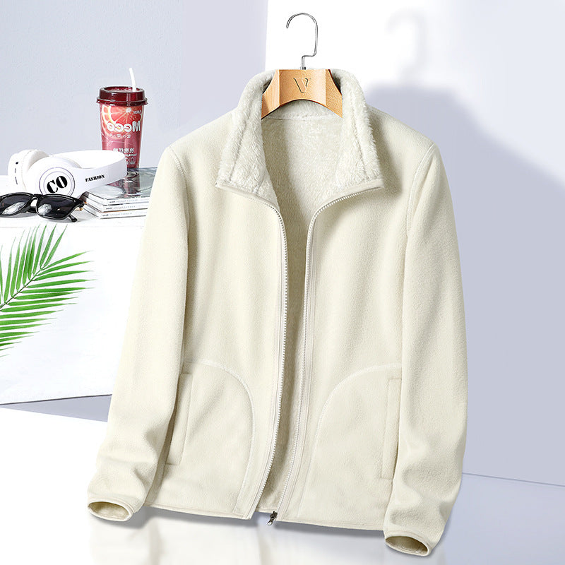 Damen Fleecejacke mit hohem Kragen Echo Archive