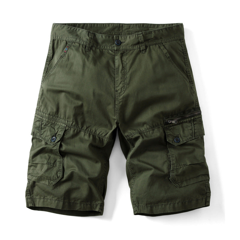 Herren Cargo-Bermudashorts mit praktischen Seitentaschen und verstellbarem Gummizug Echoarchiv