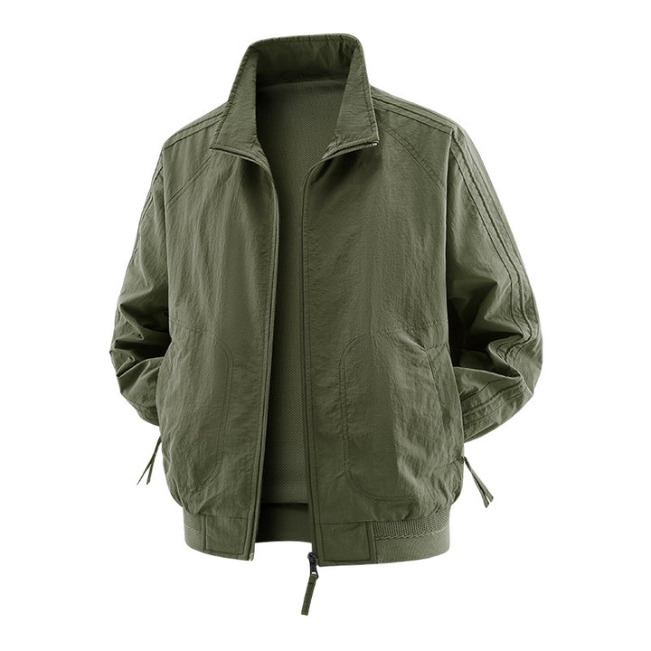 Herren Leichte und funktionale Bomberjacke Echo Archiv