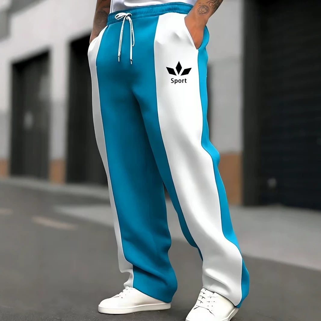 Herren Sportliche Jogginghose mit seitlichen Streifen Echoarchiv