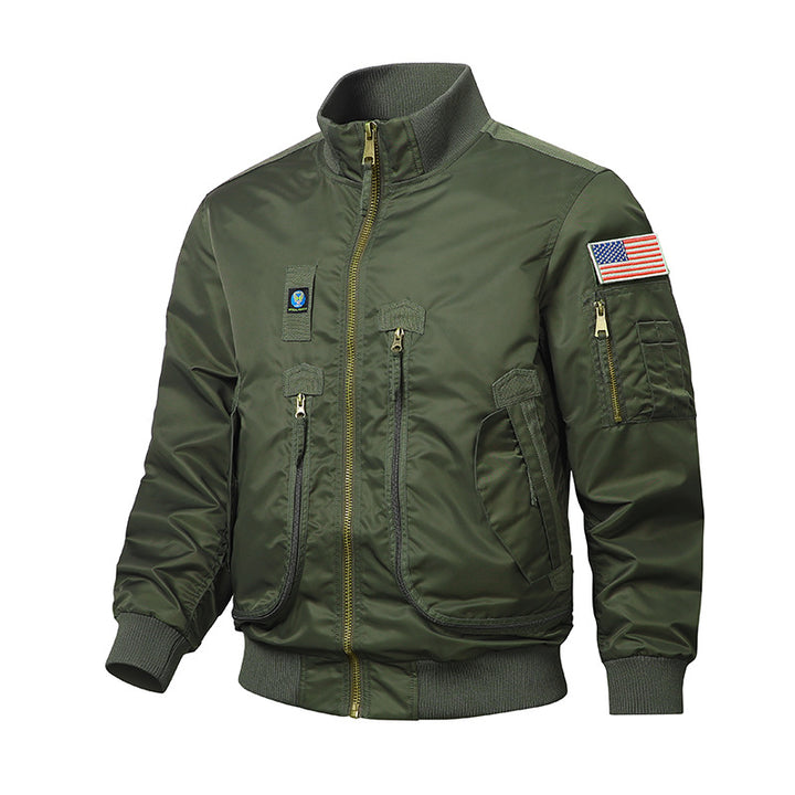 Herren Militärische Bomberjacke Echo Archiv