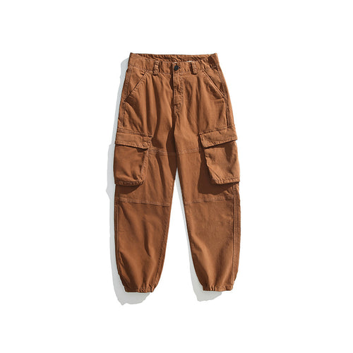 Herren Utility-Cargo-Joggerhose mit elastischem Knöchelabschluss und Mehrfach-Klappentaschen Echo Archiv