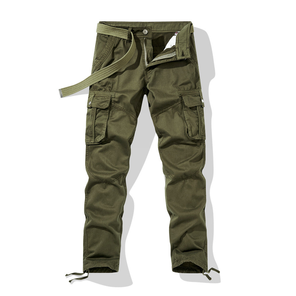 Herren Taktische Cargohose mit Knieabnähern, Mehrfachtaschen und Kordelzug Echo Archiv