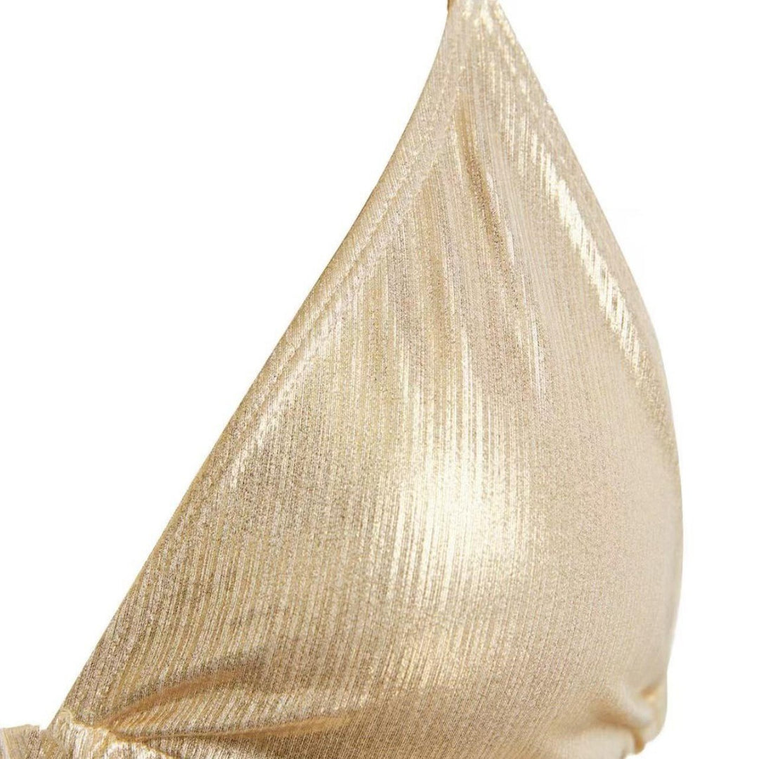 Damen Glänzendes Triangel-Bikini-Set Echo Archiv