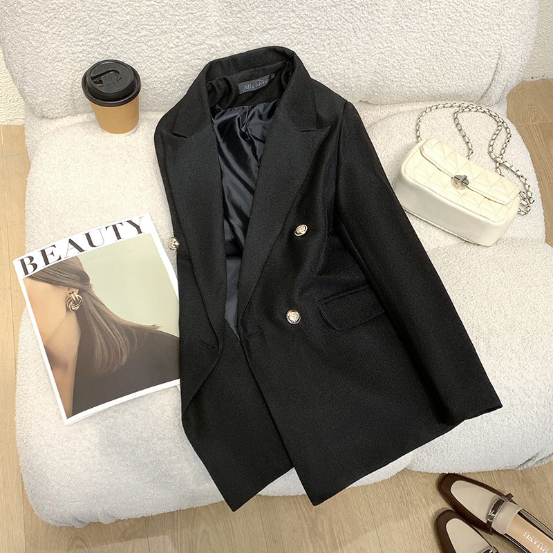 Damen Eleganter Blazer mit doppelter Knopfreihe Echo Archiv