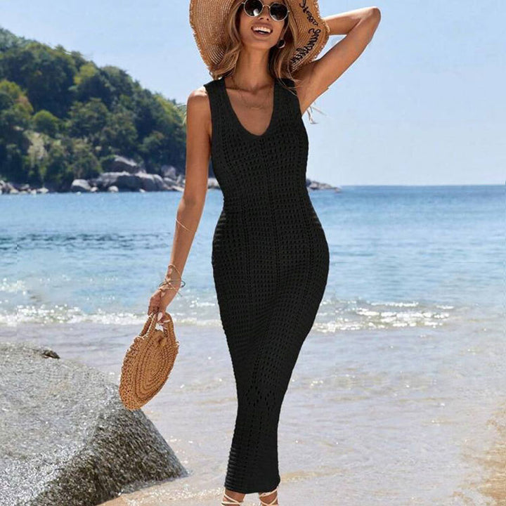 Damen modisches Häkel-Strandkleid Echo Archiv