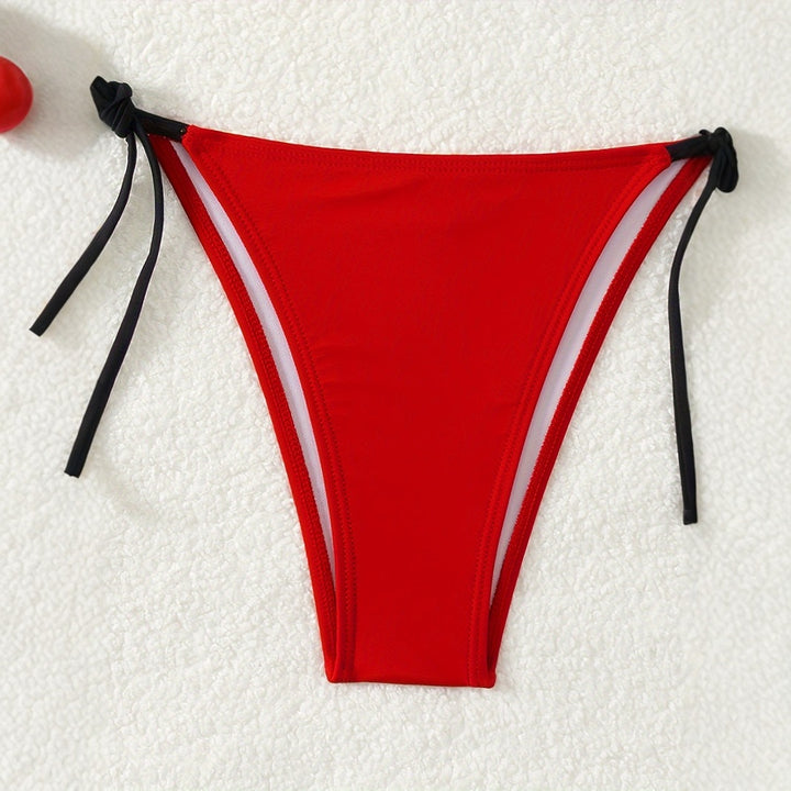 Damen Triangel-Bikini-Set mit modernen Bindebändern Echo Archiv