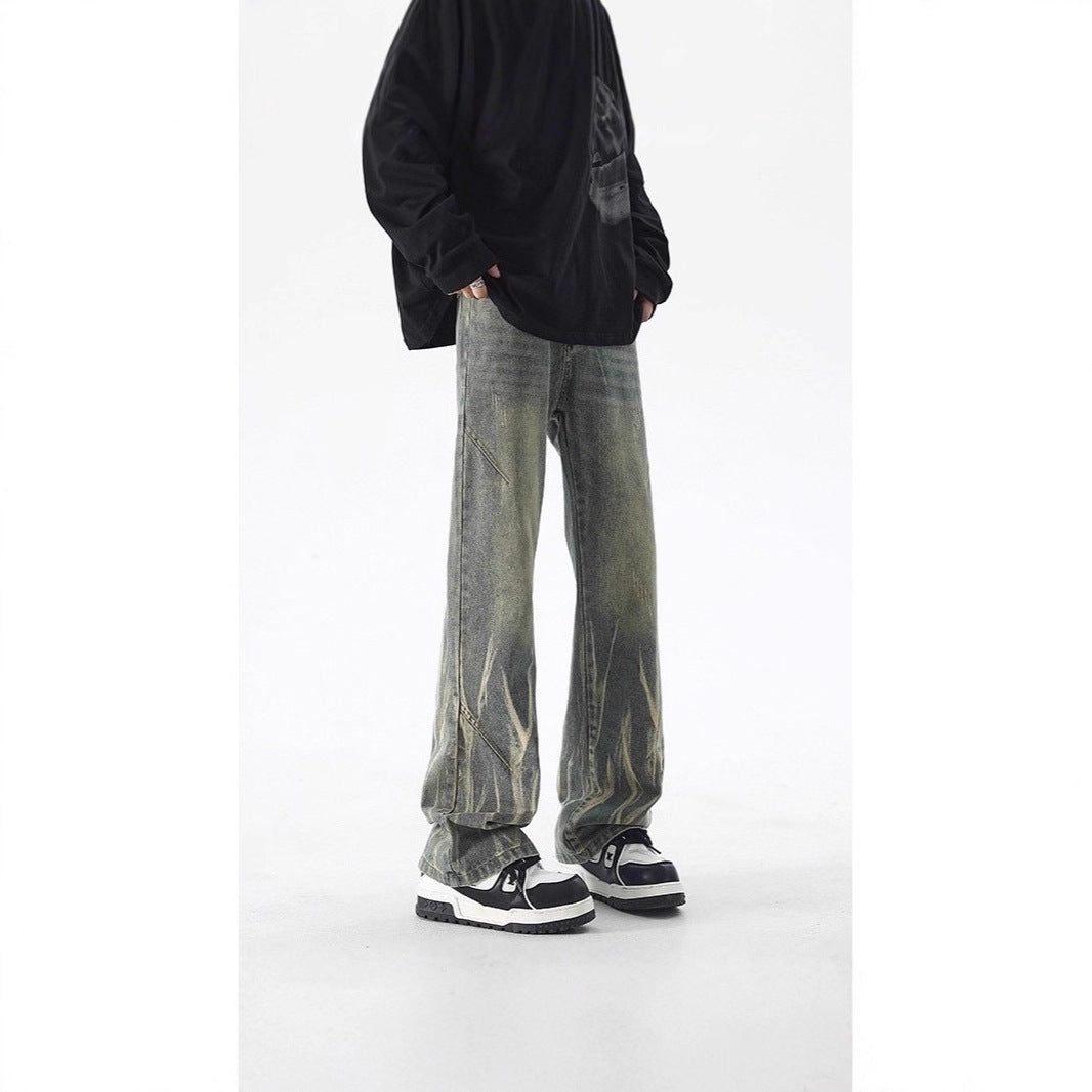 Damen Trendige Weitbein-Jeans Echoarchiv