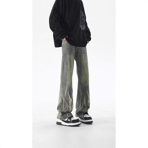 Damen Trendige Weitbein-Jeans Echoarchiv