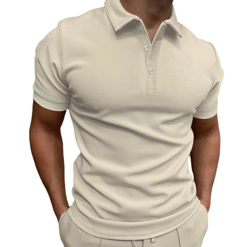 Herren Poloshirt mit hochwertigem Stretchstoff und klassischem Kragen Echoarchiv