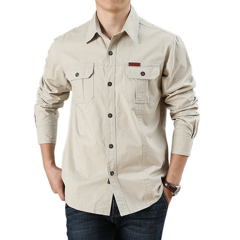 Herren Praktische Hemdjacke Echo Archiv