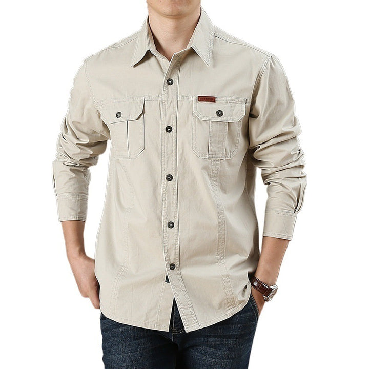Herren Praktische Hemdjacke Echo Archiv