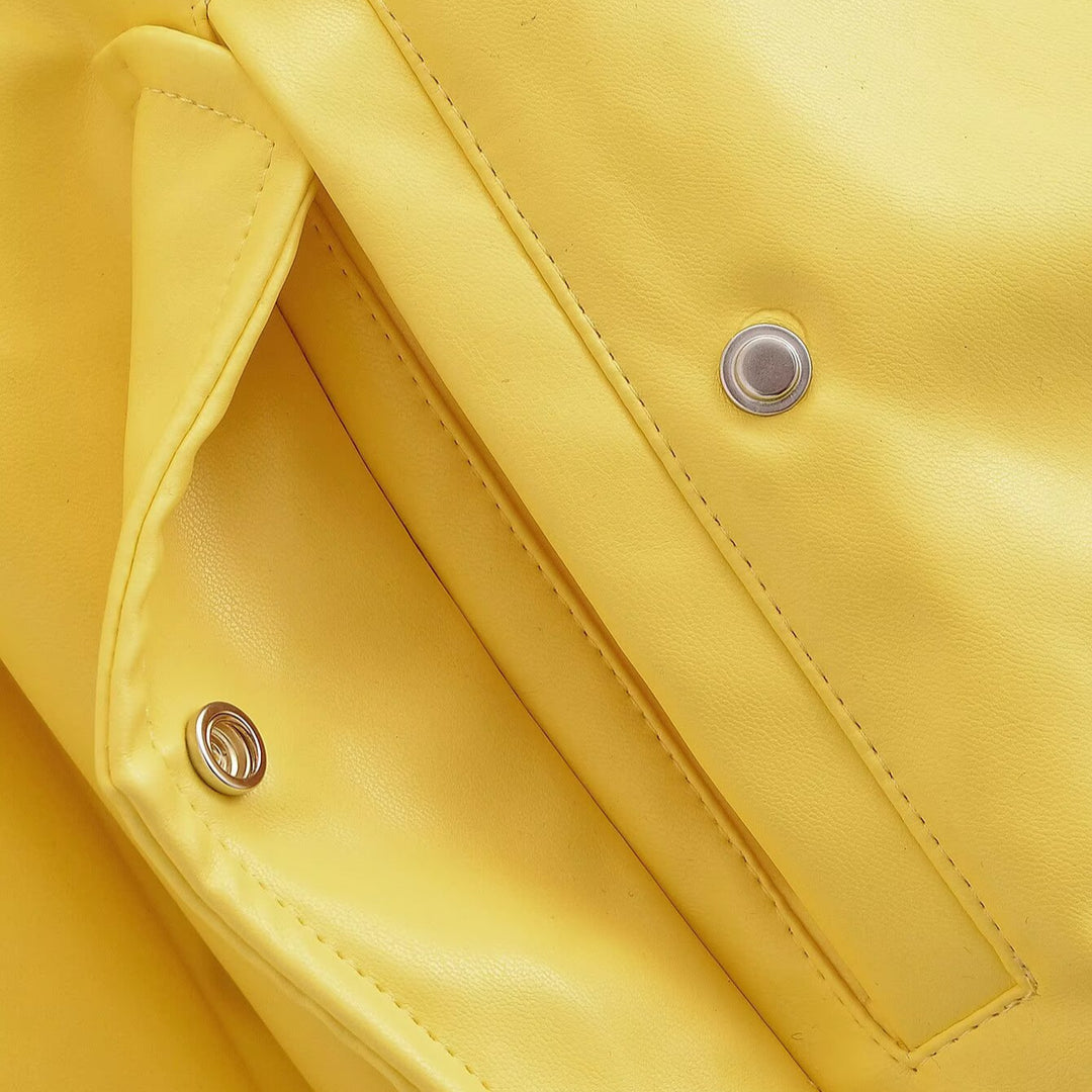 Damen Oversized Bomberjacke mit Reißverschluss, Kragen, gerippten Bündchen und Pattentaschen Echo Archiv