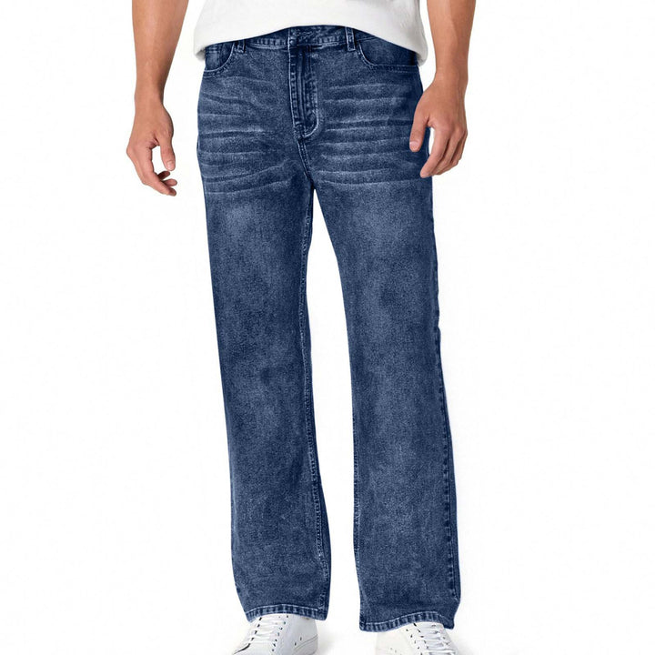Herren lässige Bootcut Jeans mit modernen Waschungen Echo Archiv