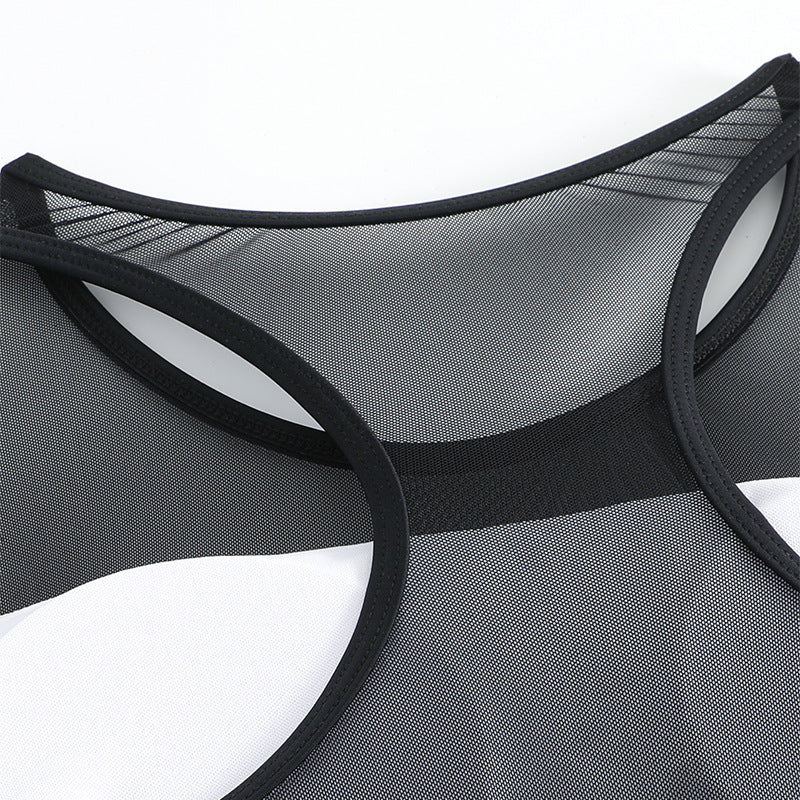 Damen sportliches Tankini-Set mit atmungsaktivem Racerback Echo Archiv