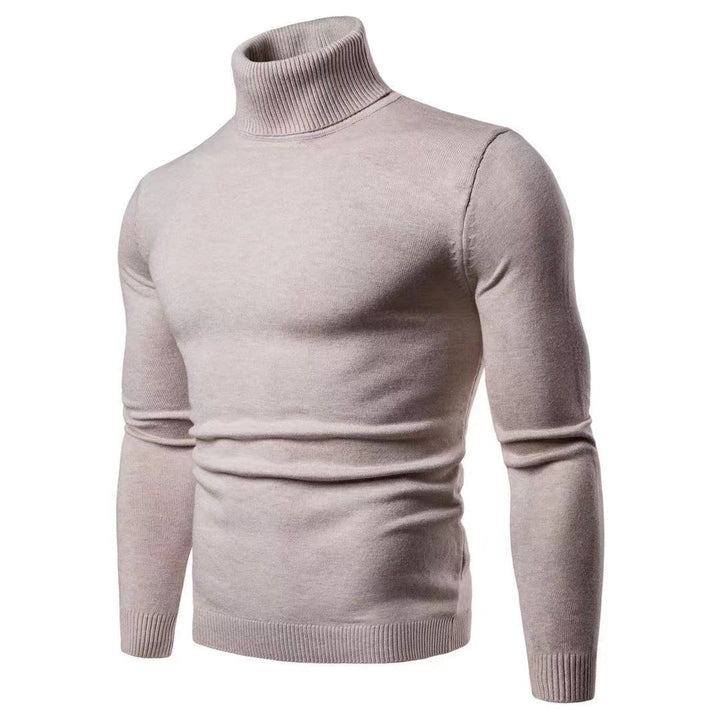 Herren modischer Rollkragenpullover aus feiner Merinowolle Echoarchiv