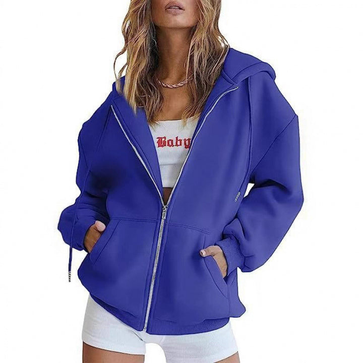 Damen Oversized Kapuzenjacke Echoarchiv