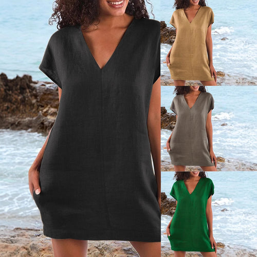 Damen Leichtes Sommerkleid Echo Archiv