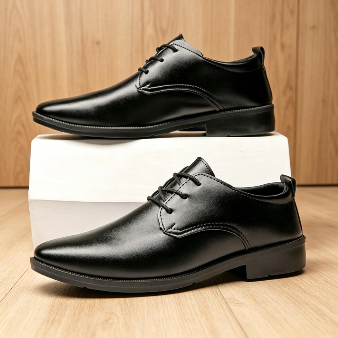 Herren Klassische Lederschnürschuhe Echoarchiv