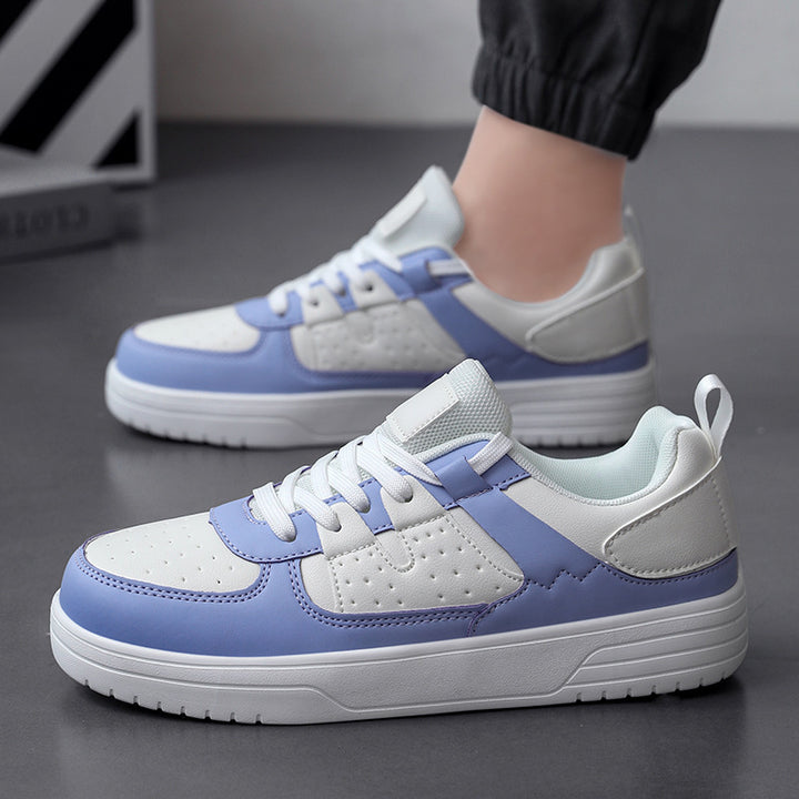 Unisex nan Plateausneaker aus Lederimitat mit atmungsaktivem Mesh-Zungenbereich und stoßdämpfender Profilsohle Echo Archiv