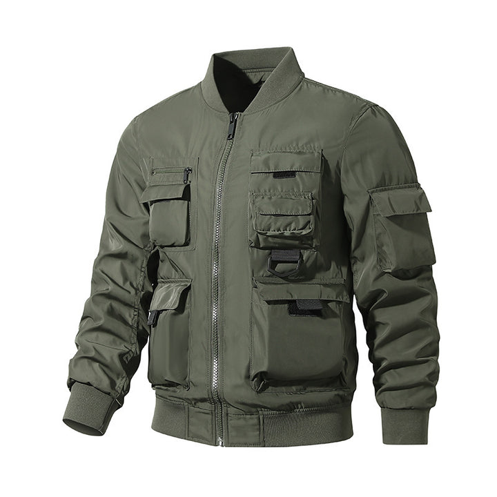 Herren nan multifunktionale taktische Bomberjacke mit zahlreichen Utility-Taschen und robustem Nylon Echo Archiv