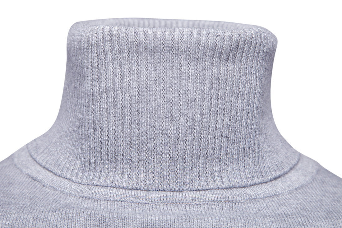 Herren Rollkragenpullover aus weichem Strick – Norvane
