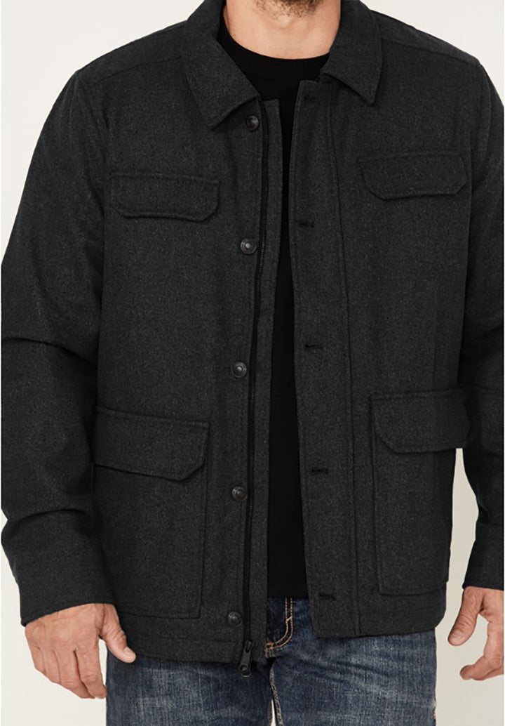 Herren lässige Flanelljacke Echoarchiv