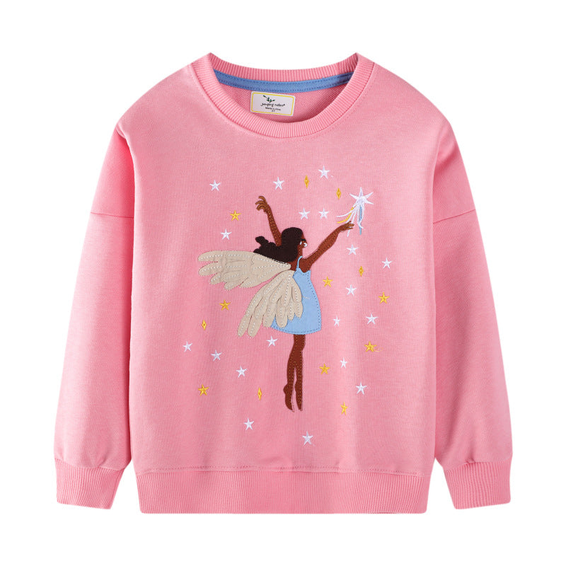 Mädchen Sweatshirt mit zauberhaftem Feen-Design Echo Archiv