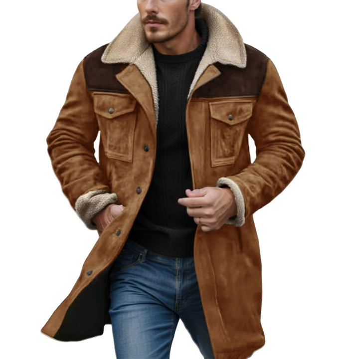 Herren Warm gefütterte Modische Jacke Echoarchiv