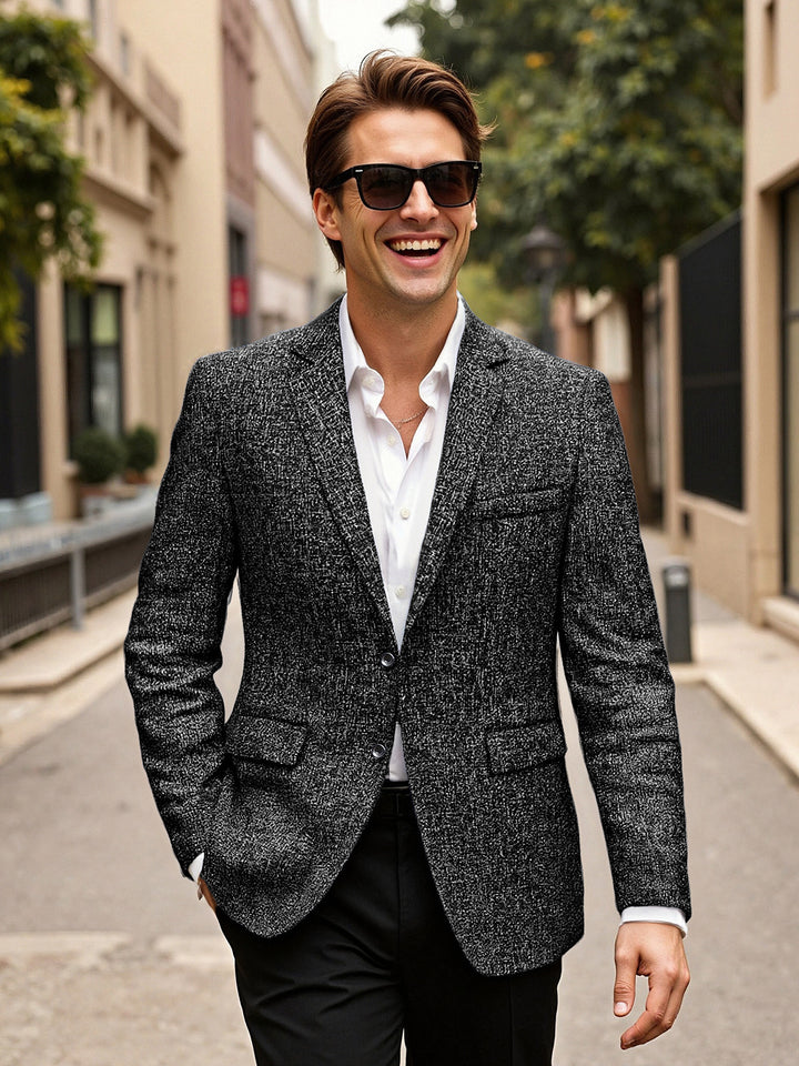 Herren eleganter Blazer aus Wolle Echoarchiv