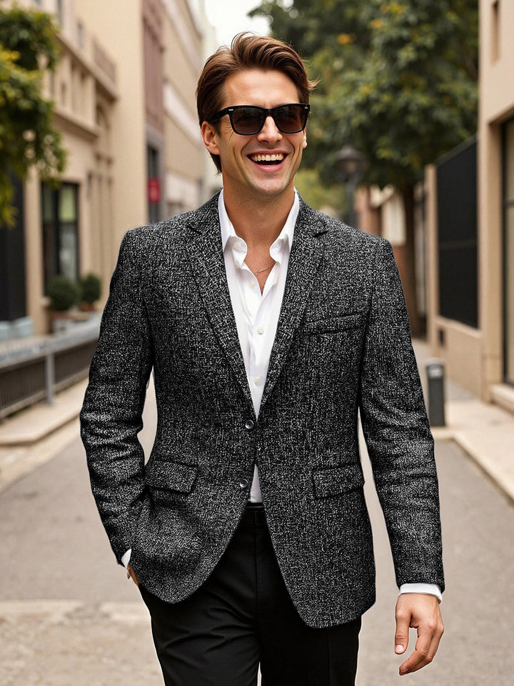Herren eleganter Blazer aus Wolle Echoarchiv