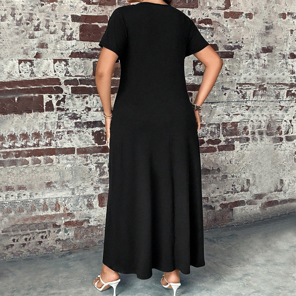 Damen lässiges Maxikleid mit Knopfdetails und elegantem Schnitt Echo Archiv