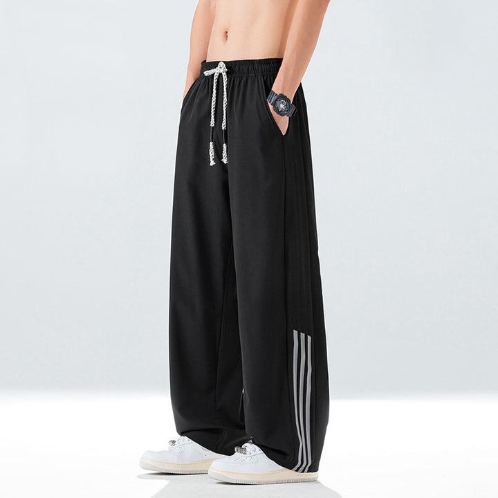 Herren Sportliche Freizeithose mit atmungsaktivem Netzmaterial