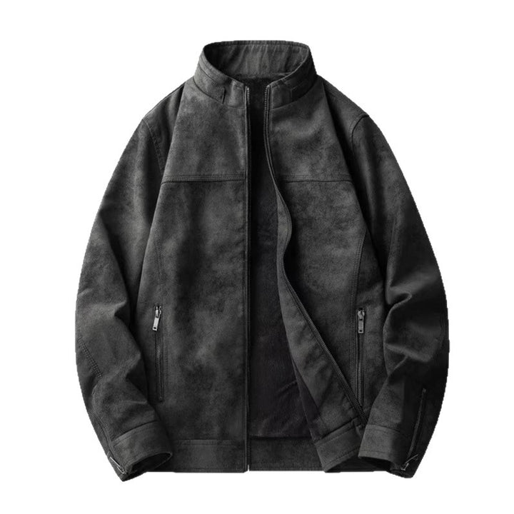 Herren Modische und Bequeme Suede Jacke